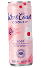 A can of West Coast Cooler Rosé